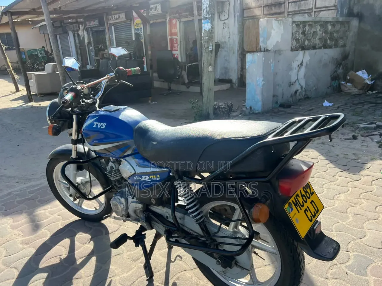 TVS HLX 125 2021 Blue