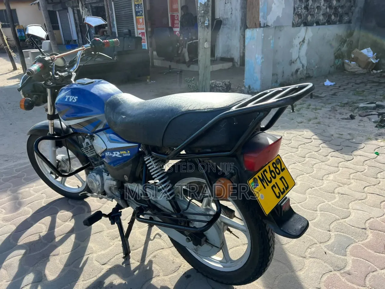 TVS HLX 125 2021 Blue