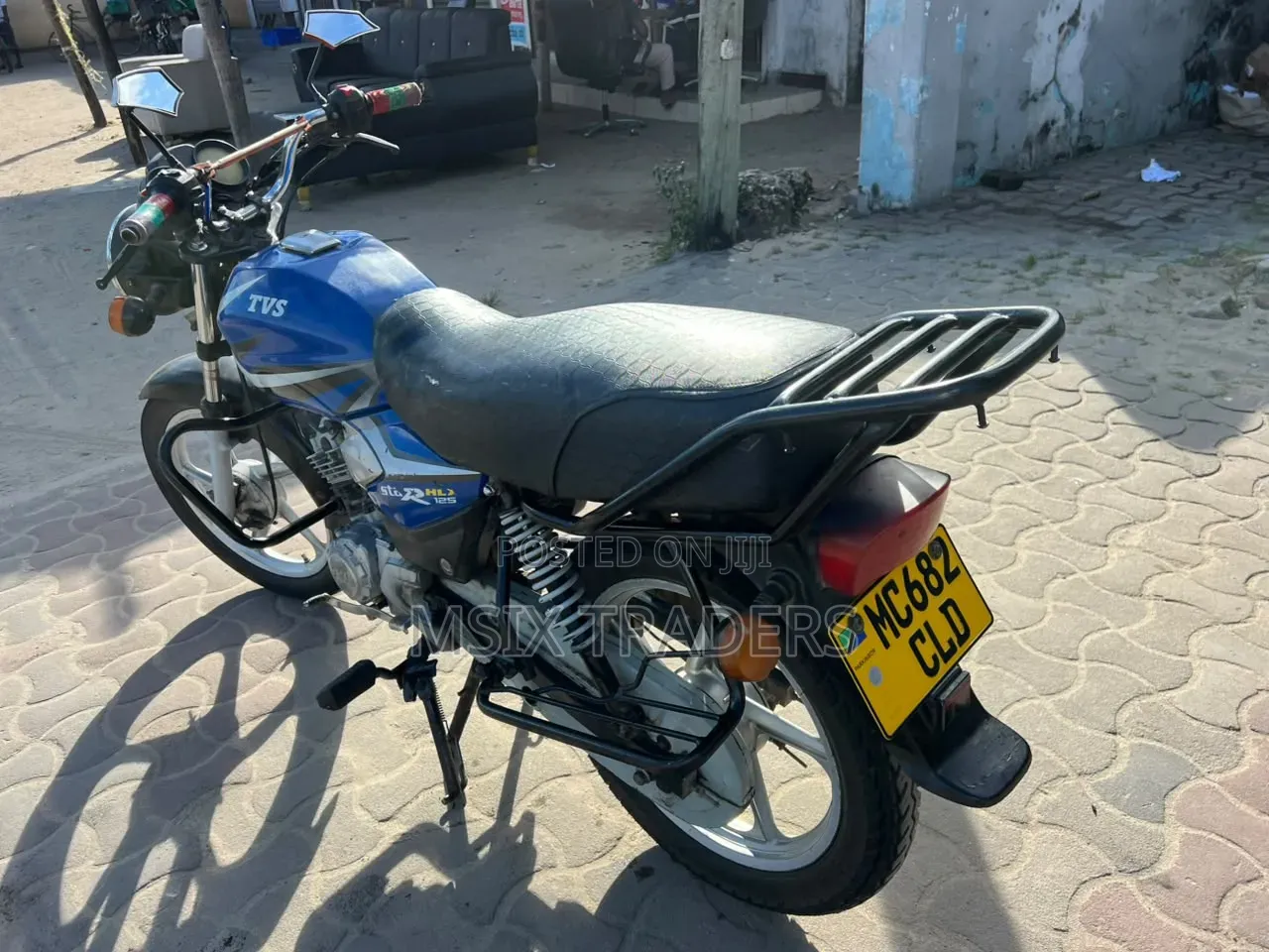 TVS HLX 125 2021 Blue