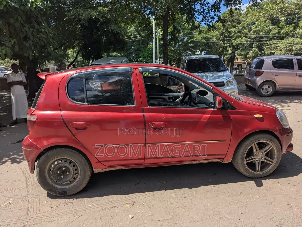 Toyota Vitz 2004 Red