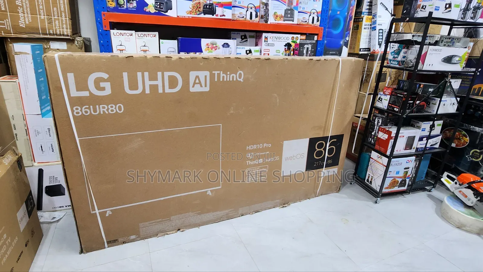 Lg 86 Inch Uhd Ai Processor Smart Tv 86ur80