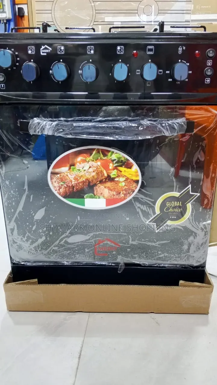 Merit Free Standing Cooker and Oven 60x60