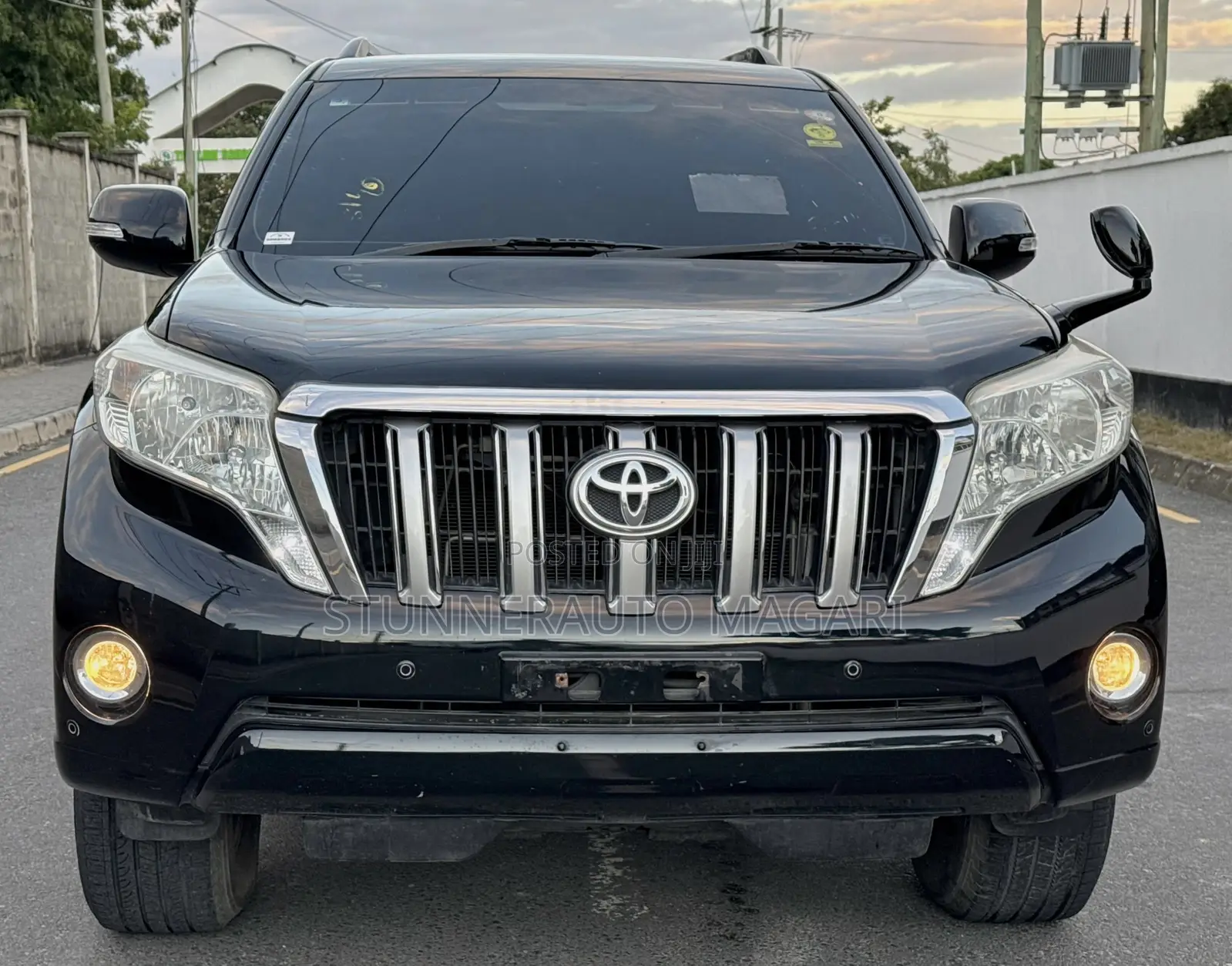 Toyota Land Cruiser Prado 2015 Matt Black