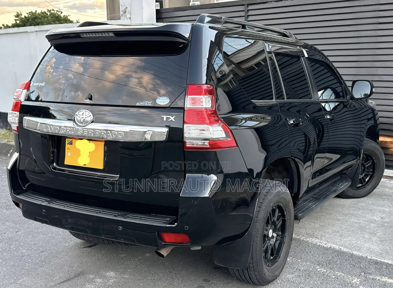 Toyota Land Cruiser Prado 2015 Matt Black