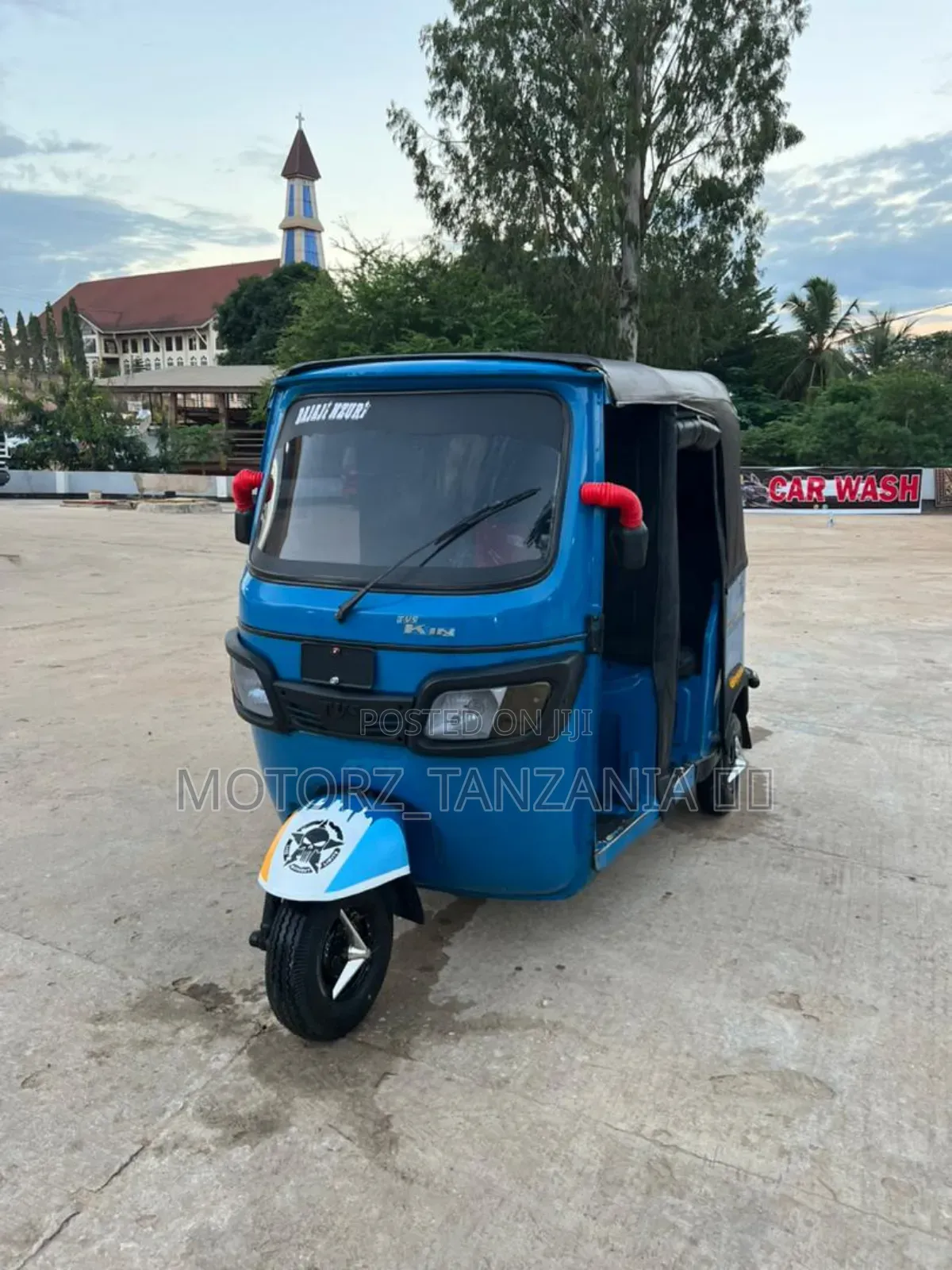 TVS King Deluxe Plus iTouch Start 2023 Blue