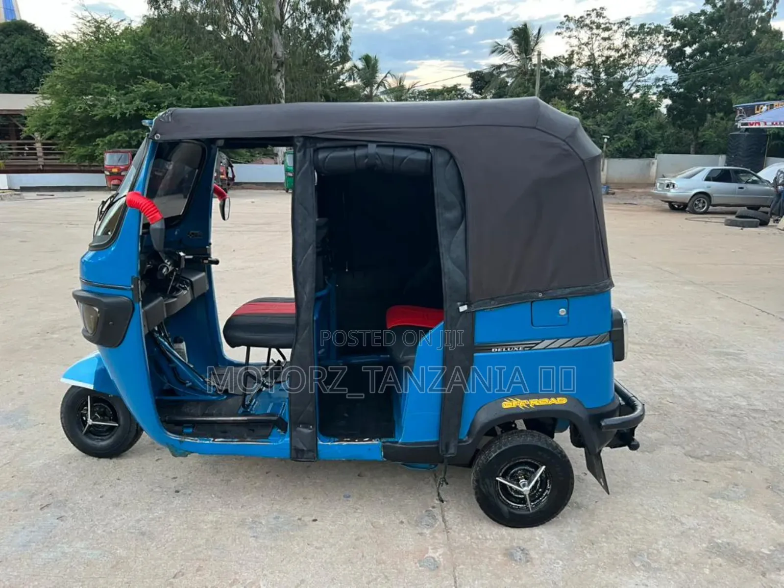 TVS King Deluxe Plus iTouch Start 2023 Blue
