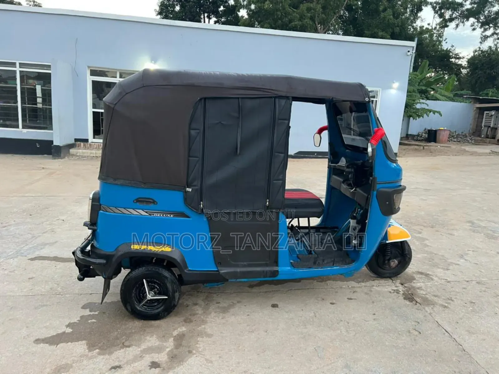 TVS King Deluxe Plus iTouch Start 2023 Blue
