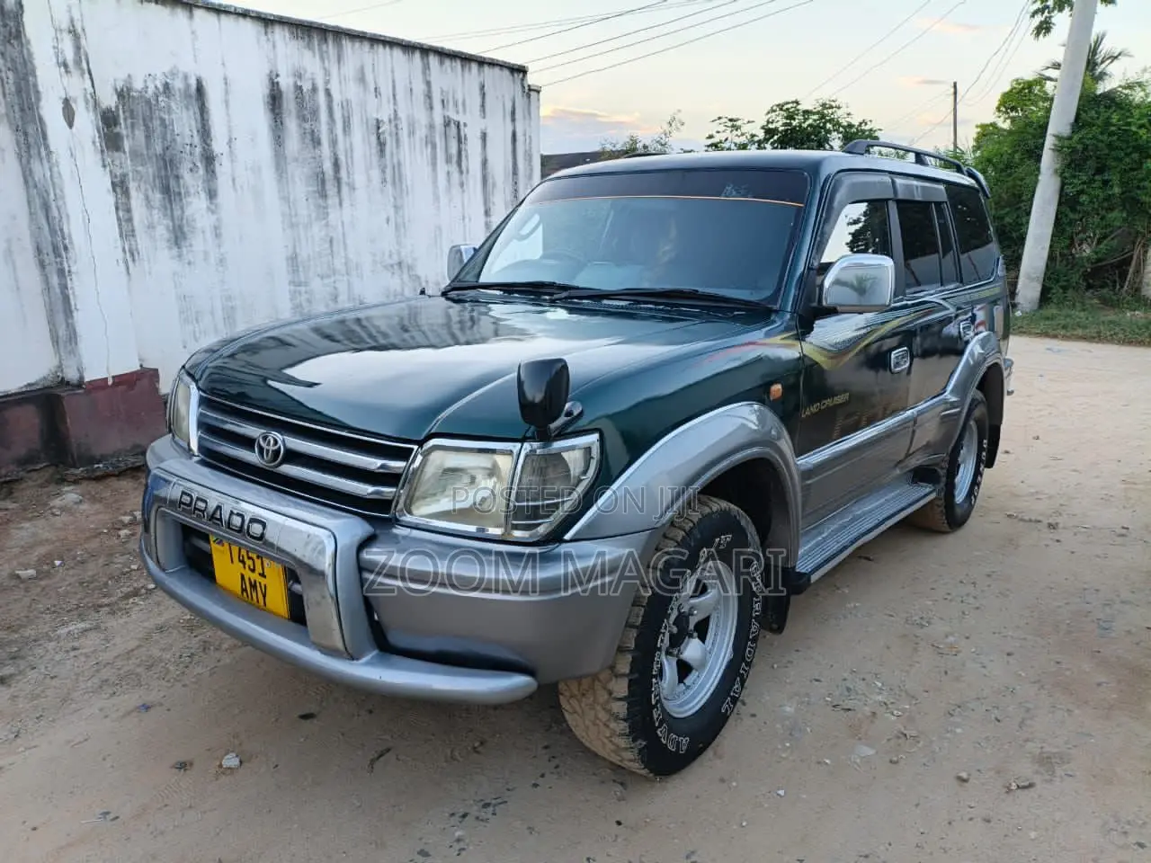 Toyota Land Cruiser Prado 2001 Blue
