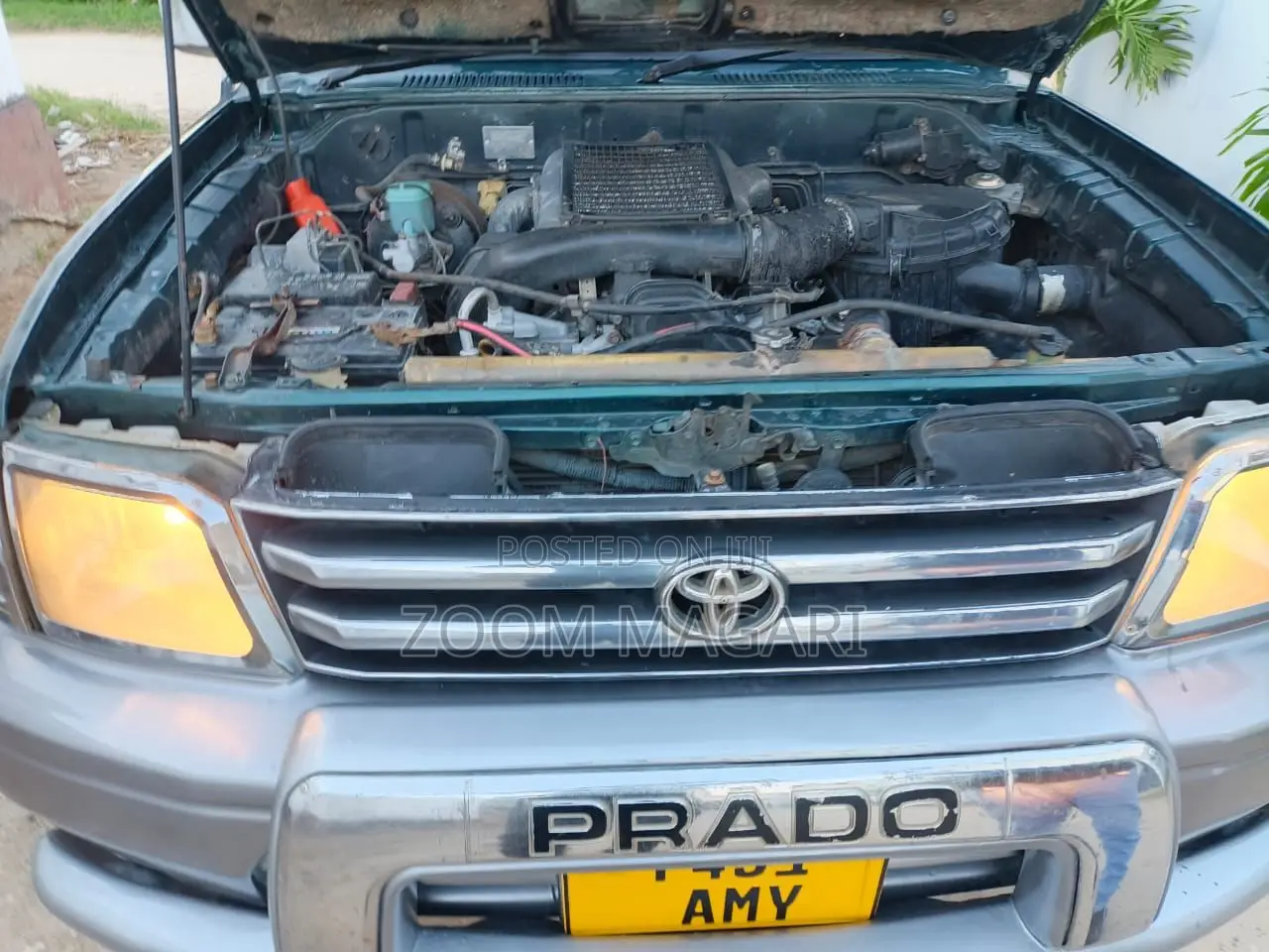 Toyota Land Cruiser Prado 2001 Blue