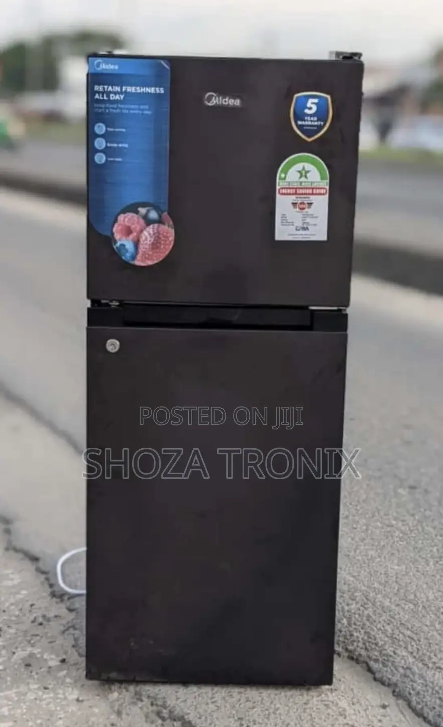 Midea 128l Fridge Black