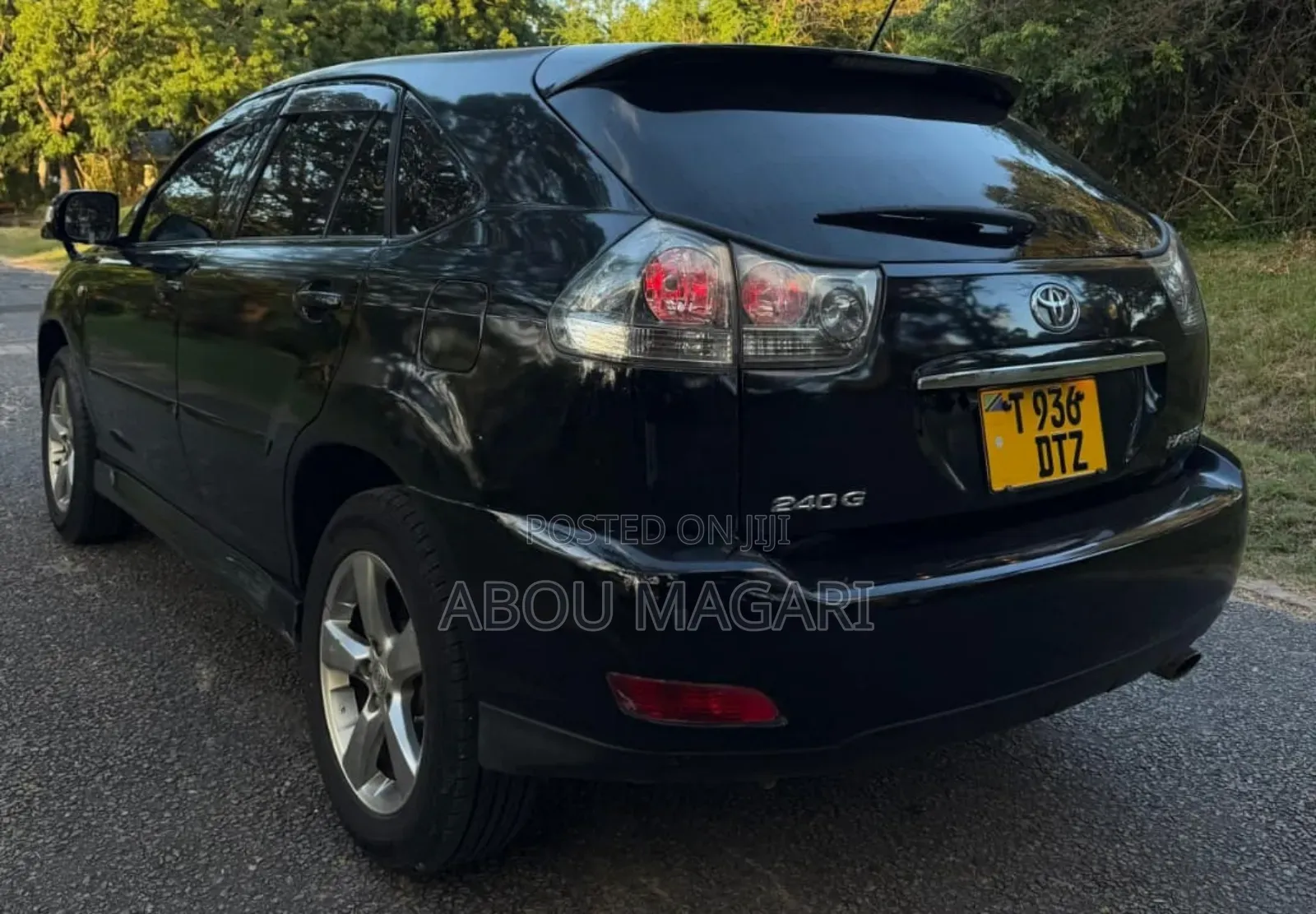 Toyota Harrier 2.4 4WD 2007 Black