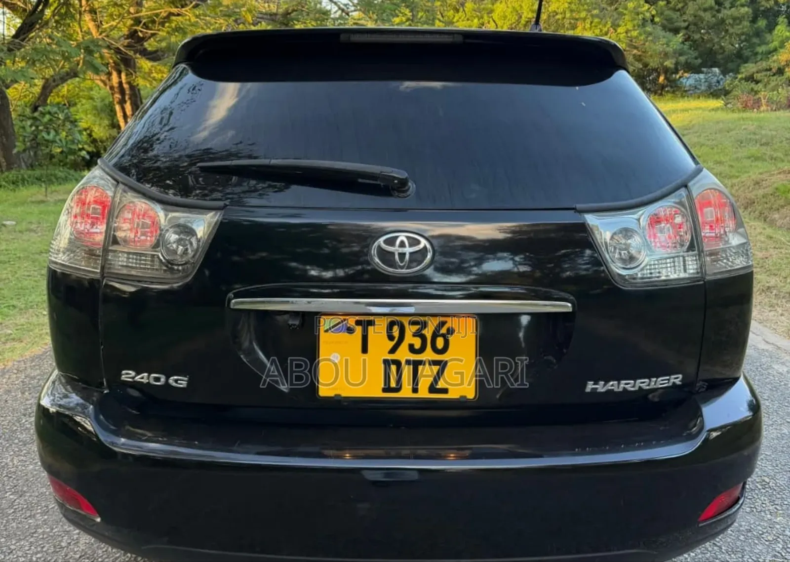 Toyota Harrier 2.4 4WD 2007 Black