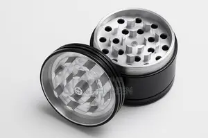 Metallic Herb Grinder Available Small (40mm)