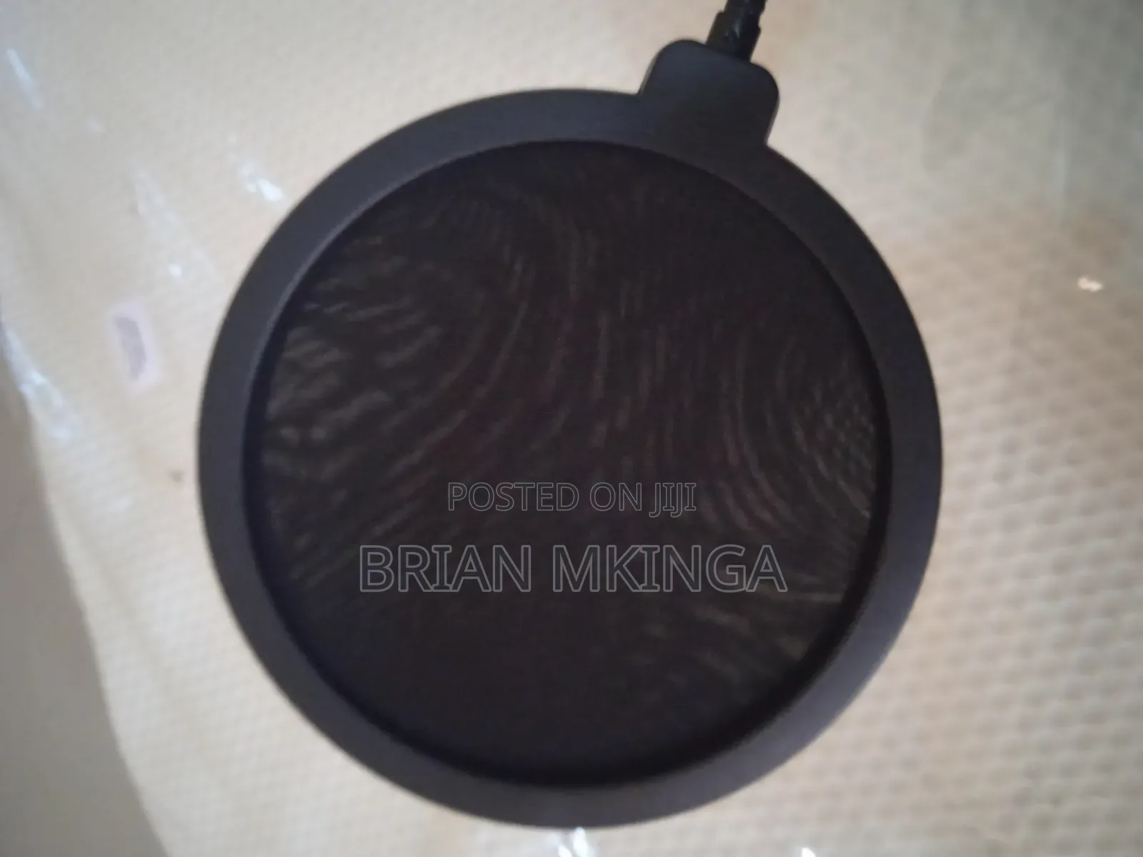 Double-Layered Nylon Pop Filter