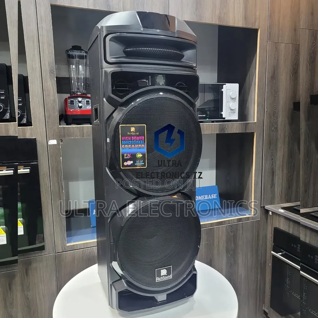Rich Sound Active Professional Stage Audio Trolley Speaker