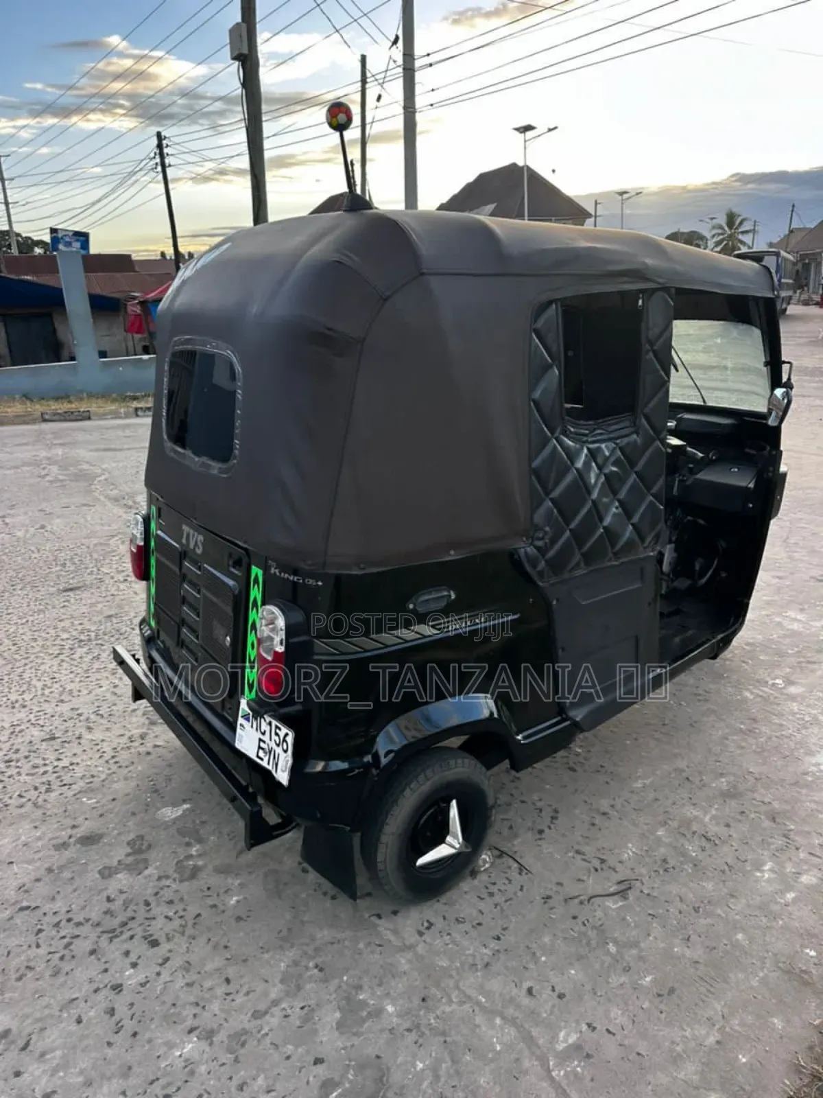 TVS King Deluxe Plus iTouch Start 2025 Black
