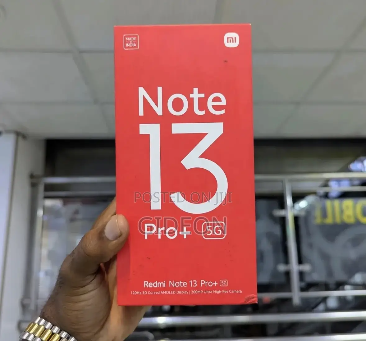 New Xiaomi Redmi Note 13 Pro+ 256 GB Black