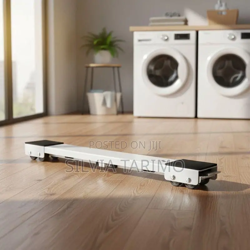 Adjustible Washing Machine And Fridge Stand