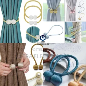 Magnetic Curtain Tie Kifaa Maridadi Chenye Sumaku Cha Kufungia Mapazia
