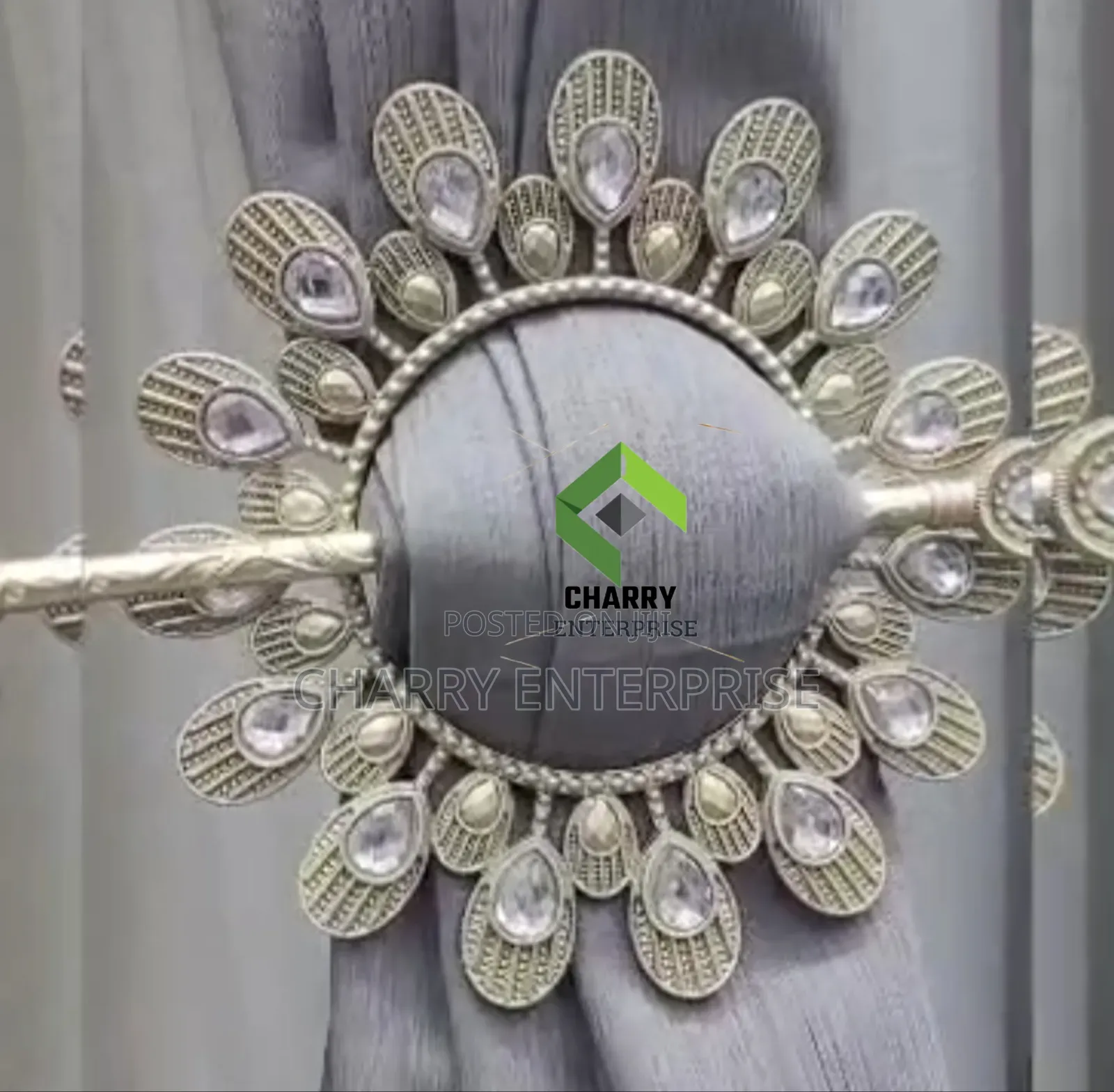 Attractive Classic and Stylish Curtain Clips Tieback Za Kufunga Pazia