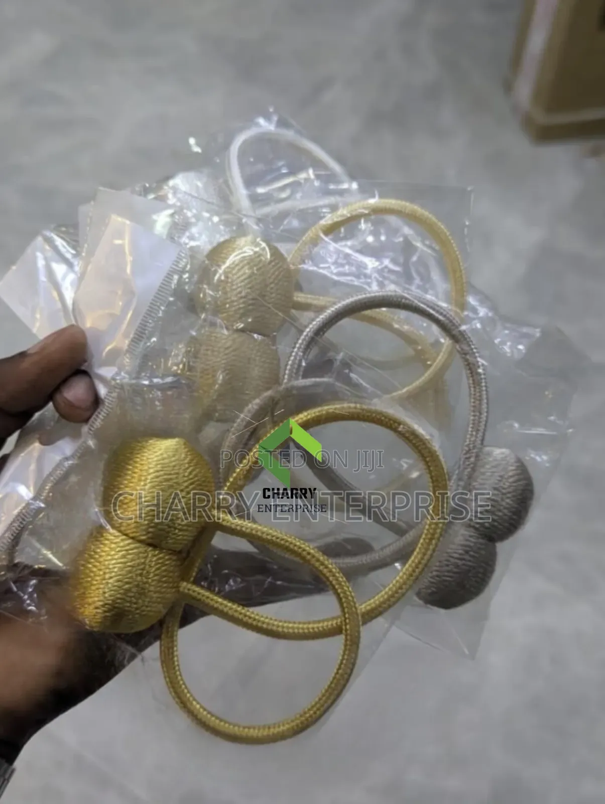 Magnetic Curtain Tie Kifaa Maridadi Chenye Sumaku Cha Kufungia Pazia