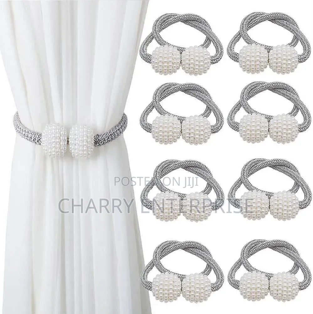 Magnetic Curtain Tie Kifaa Maridadi Chenye Sumaku Cha Kufungia Pazia