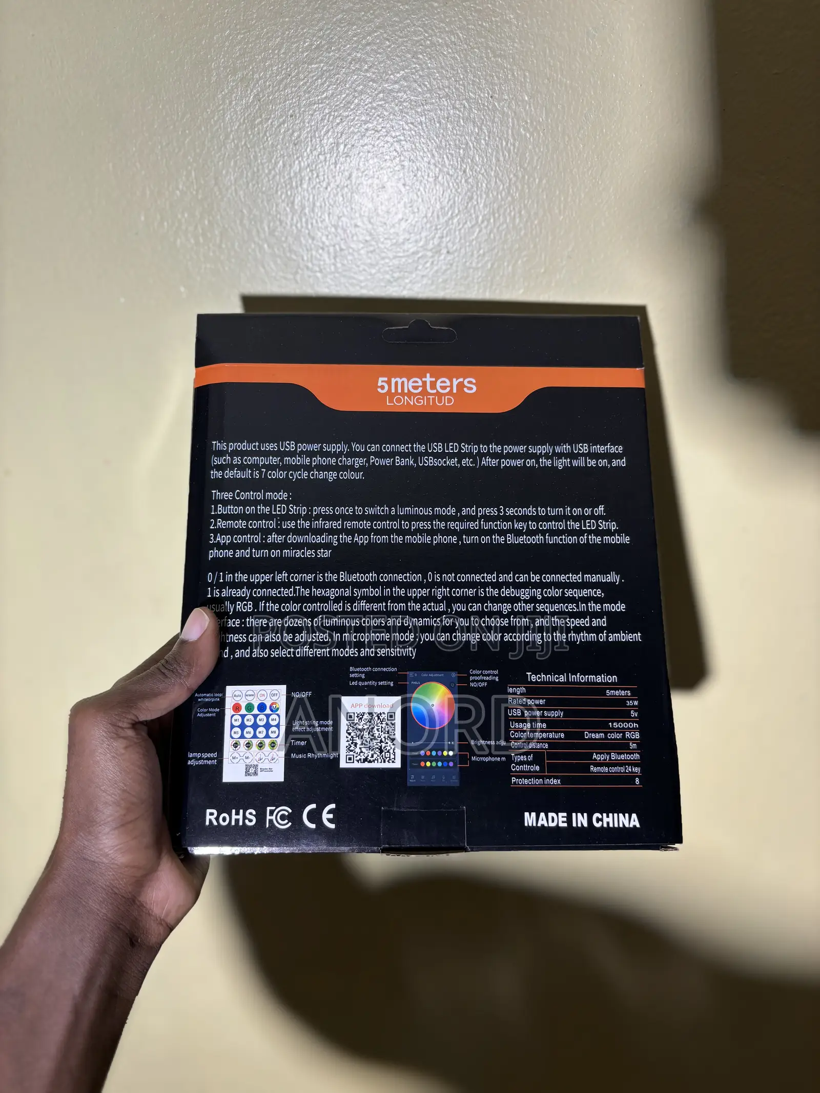 Led Neon Rope Light Mita 5 Rgb – Smart App Na Rimoti Control Mpya