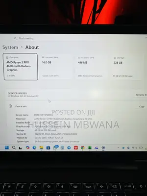 Laptop HP EliteBook 840 G5 16GB Intel Core i5 SSD 256GB