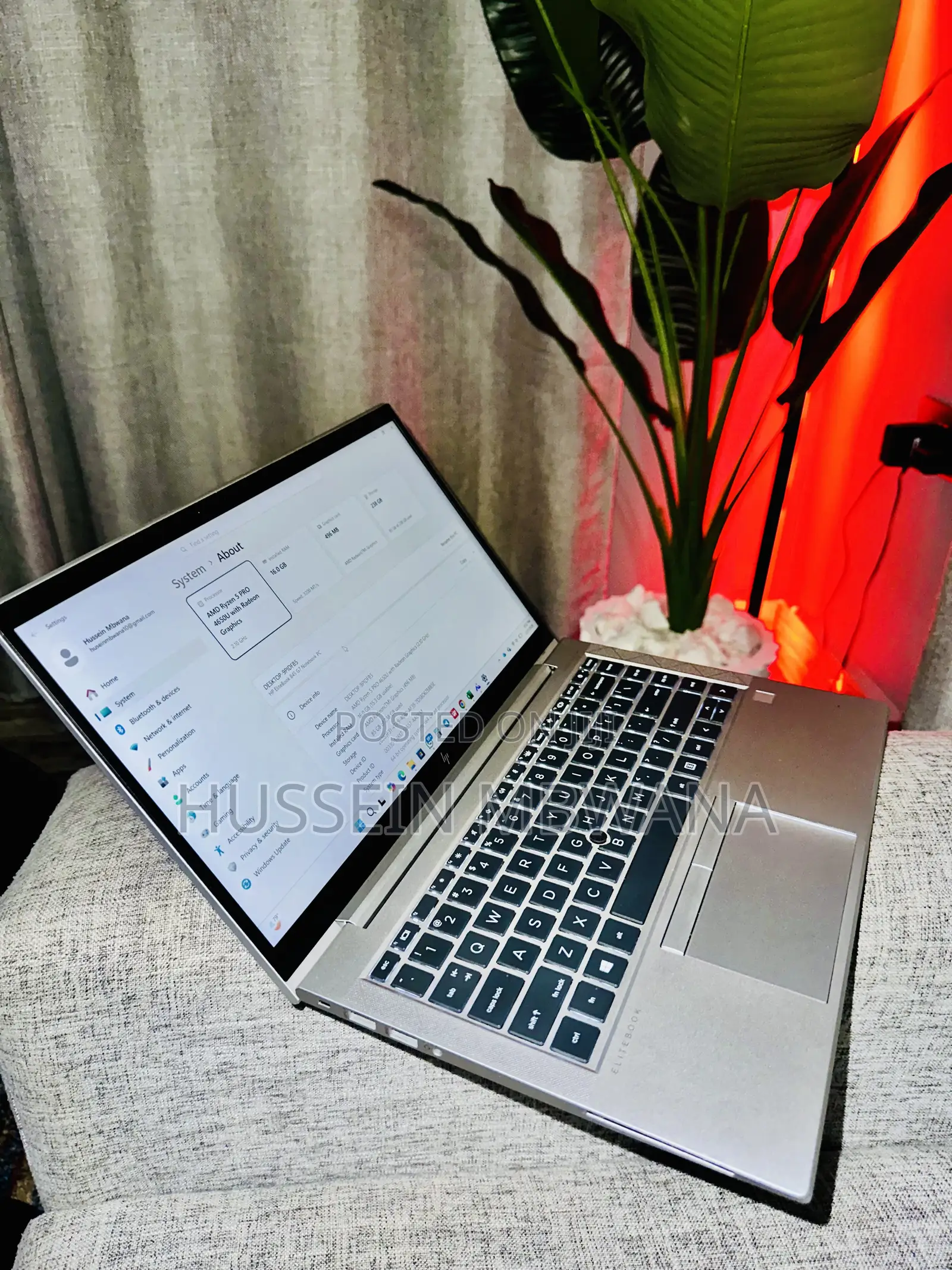Laptop HP EliteBook 840 G5 16GB Intel Core i5 SSD 256GB