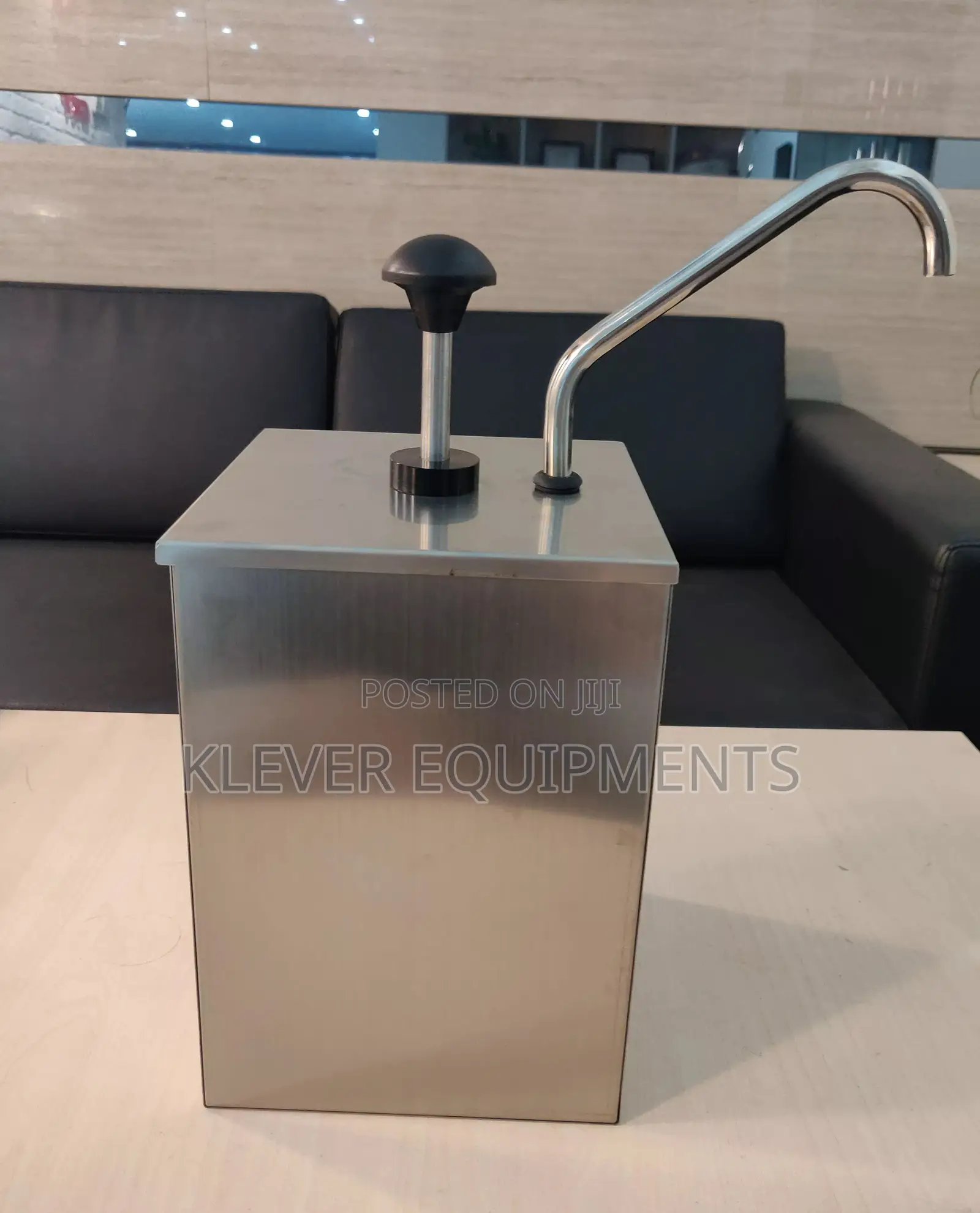 Stainless Steel Commercial Single Head Pump Dispenser