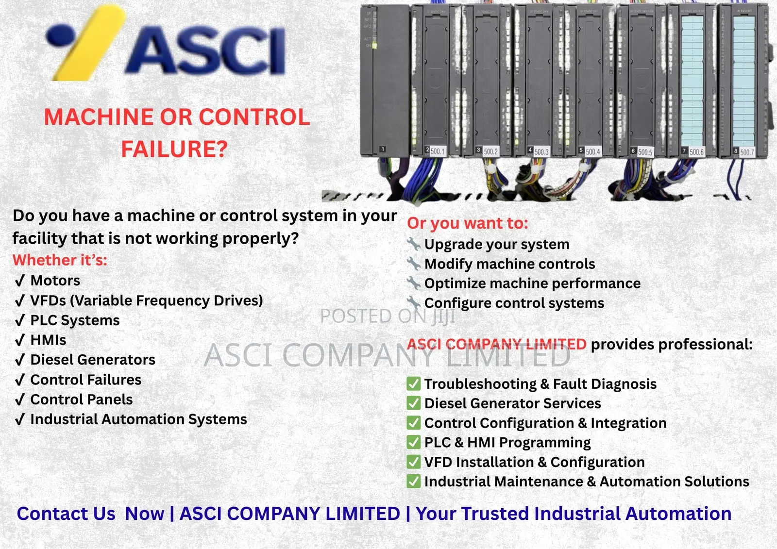 Automated Industrial Machine or Sequence Control Failure?