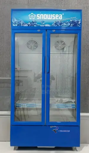 Snowsea Sn583s Double Door Showcase Fridge (550l)