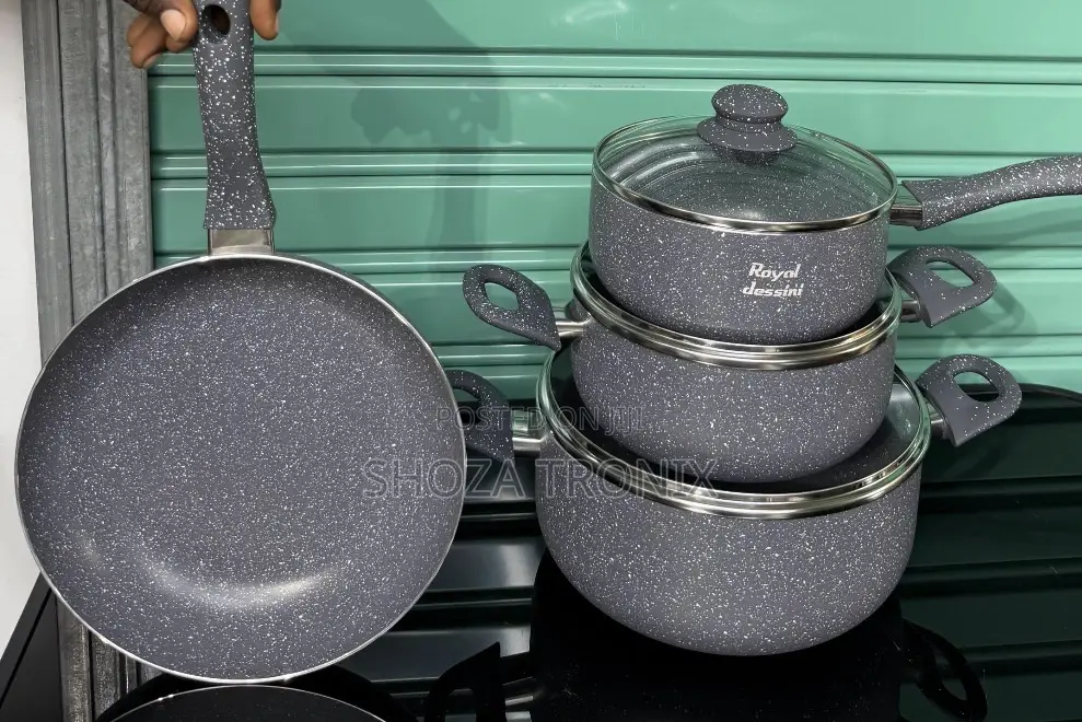 Royal Dessin Set Nonstick and Granite Material
