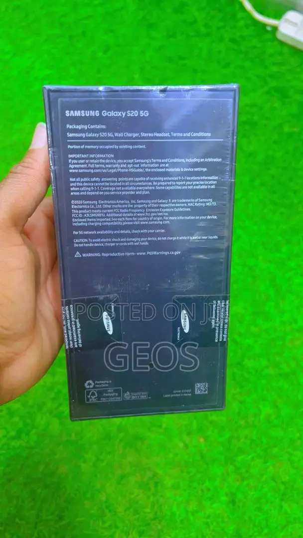 New Samsung Galaxy S20 128 GB Gray