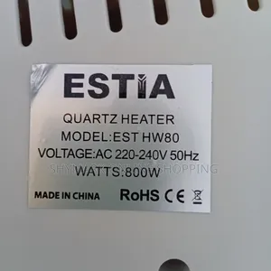 Estia Quartz Room Heater (Est Hw80)