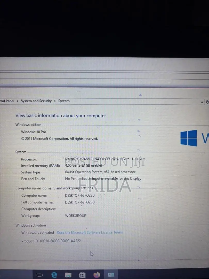 Laptop Lenovo IdeaPad 330 4GB Intel Celeron HDD+SSD 500GB