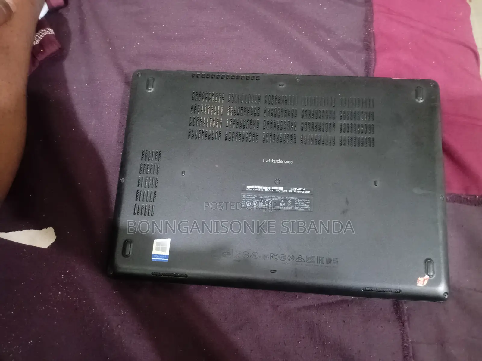 Laptop Dell Latitude 14 5480 4GB Intel Core i7 SSD 250GB