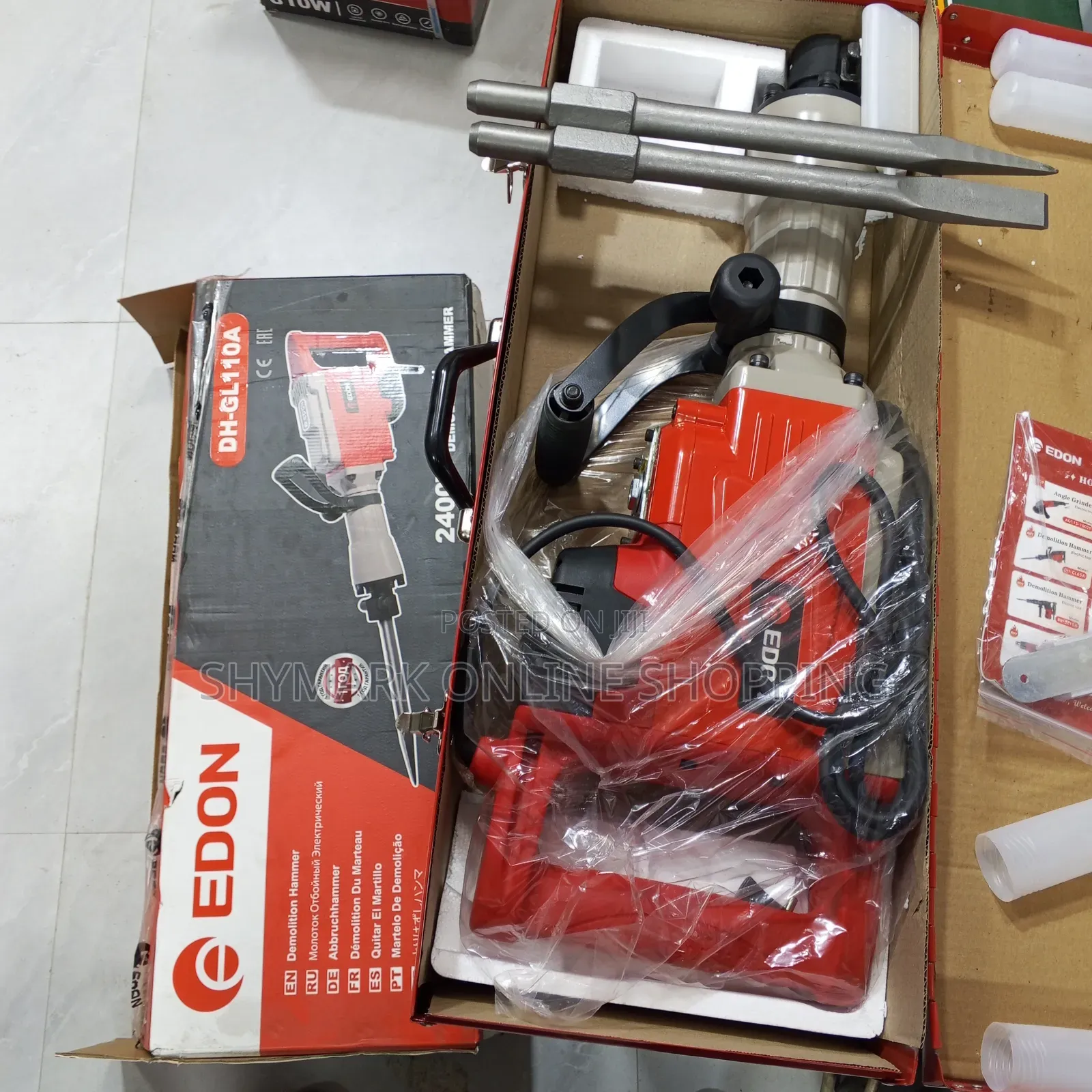 Edon Demolition Hammer 2400w (Bam Bam) Dh-Gl110a