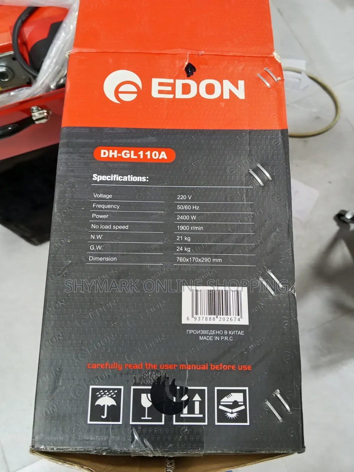 Edon Demolition Hammer 2400w (Bam Bam) Dh-Gl110a