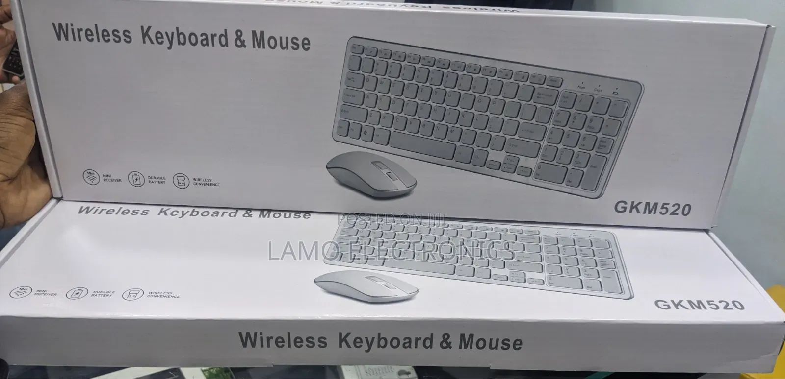 Gkm520 Wireless Keyboard and Mouse Combo