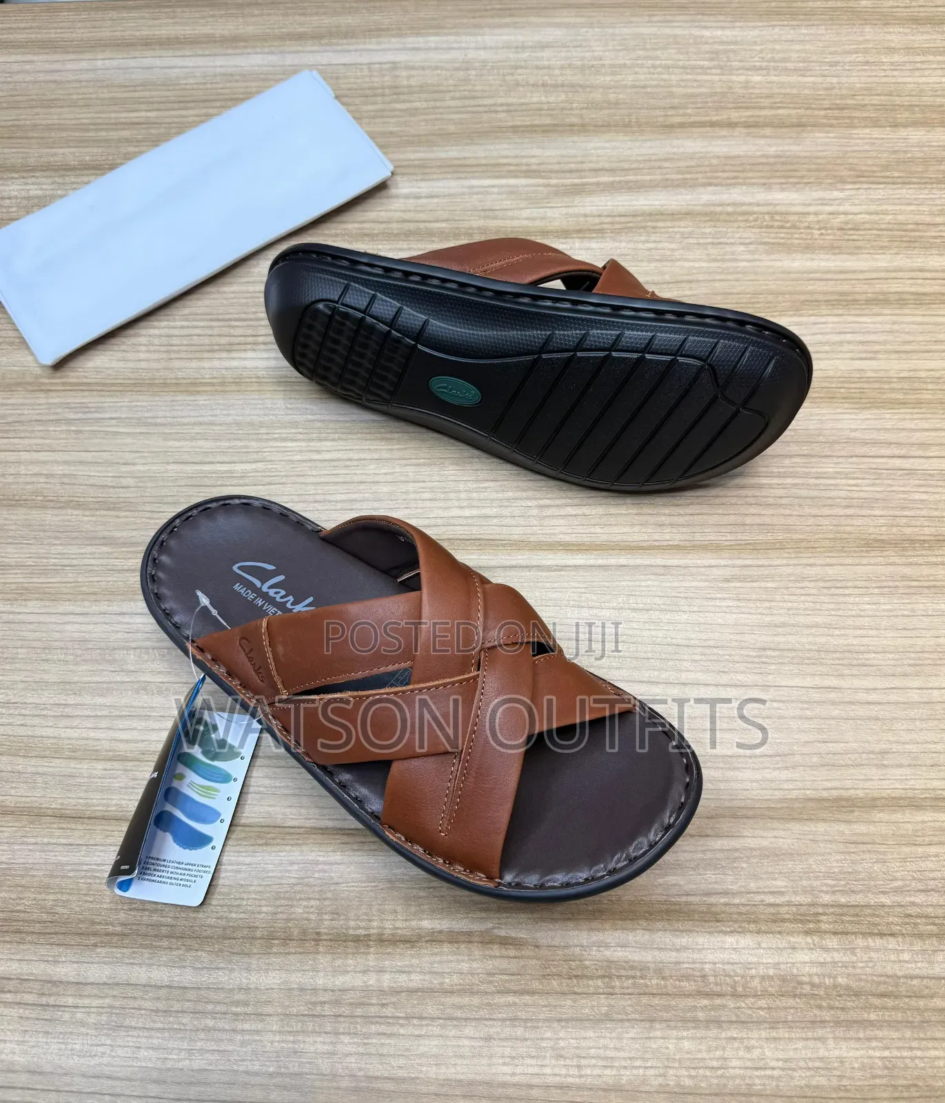 Ecco Brand New Materials Very Original Men's Leather Sandals
