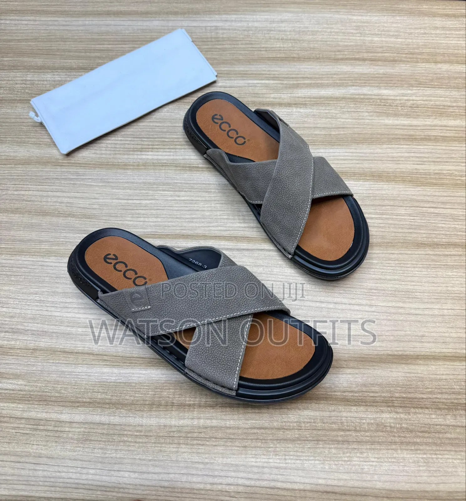 Ecco Brand New Materials Very Original Men's Leather Sandals