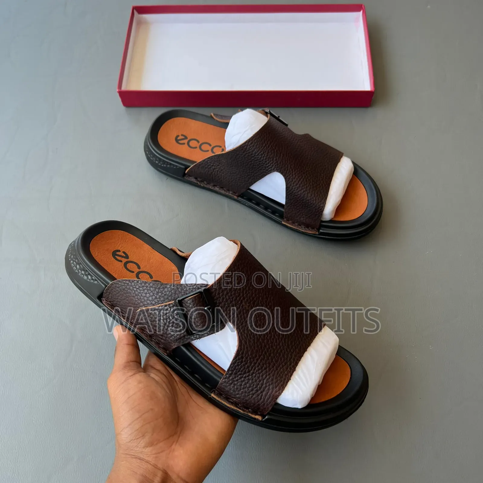 Ecco Brand New Materials Very Original Men's Leather Sandals