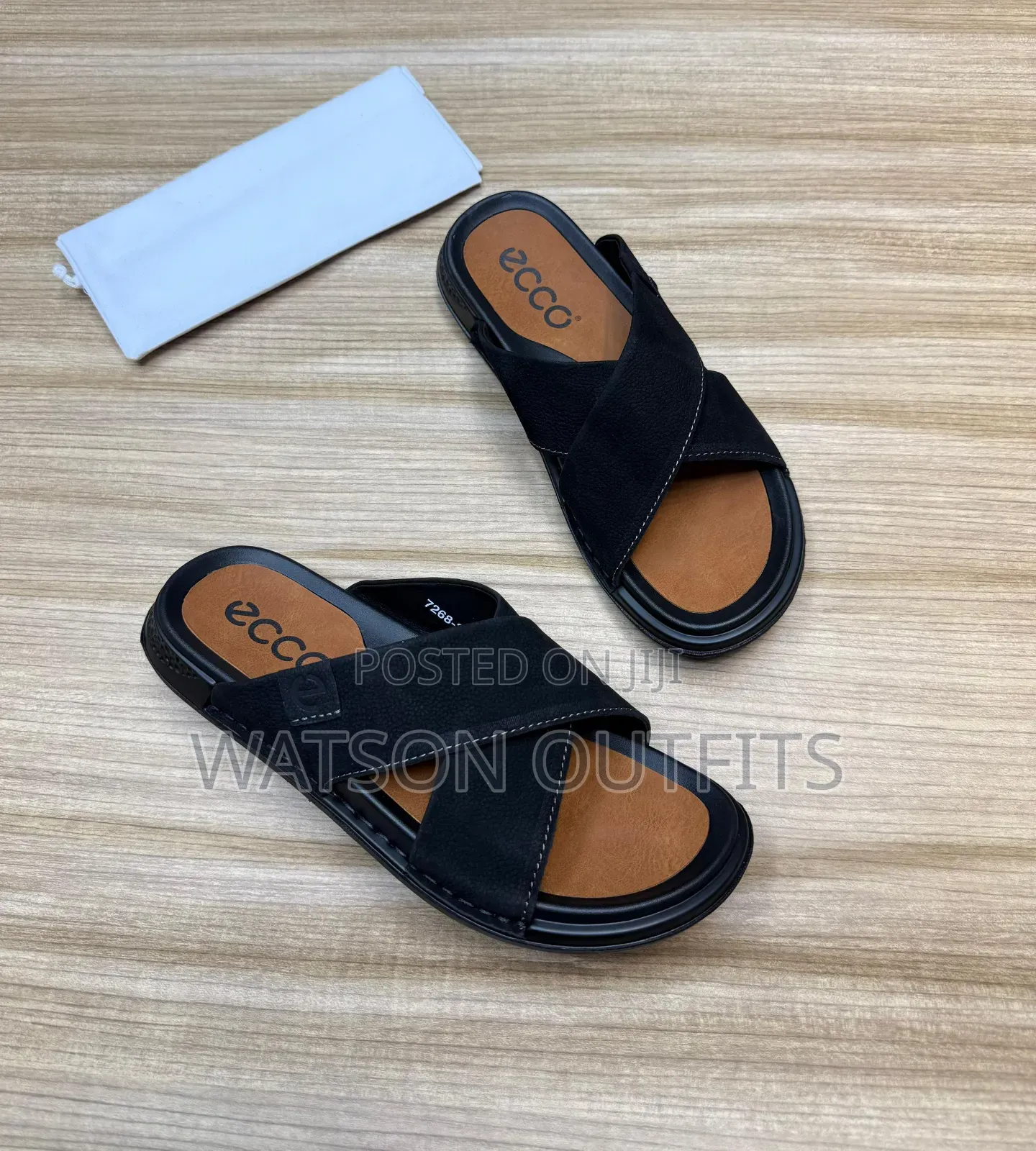 Ecco Brand New Materials Very Original Men's Leather Sandals