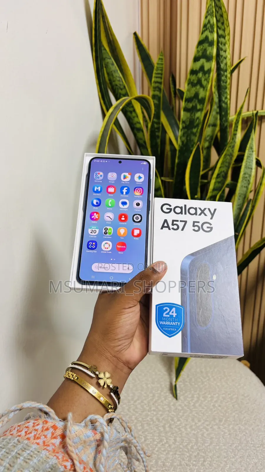 New Samsung Galaxy A57 128 GB Black