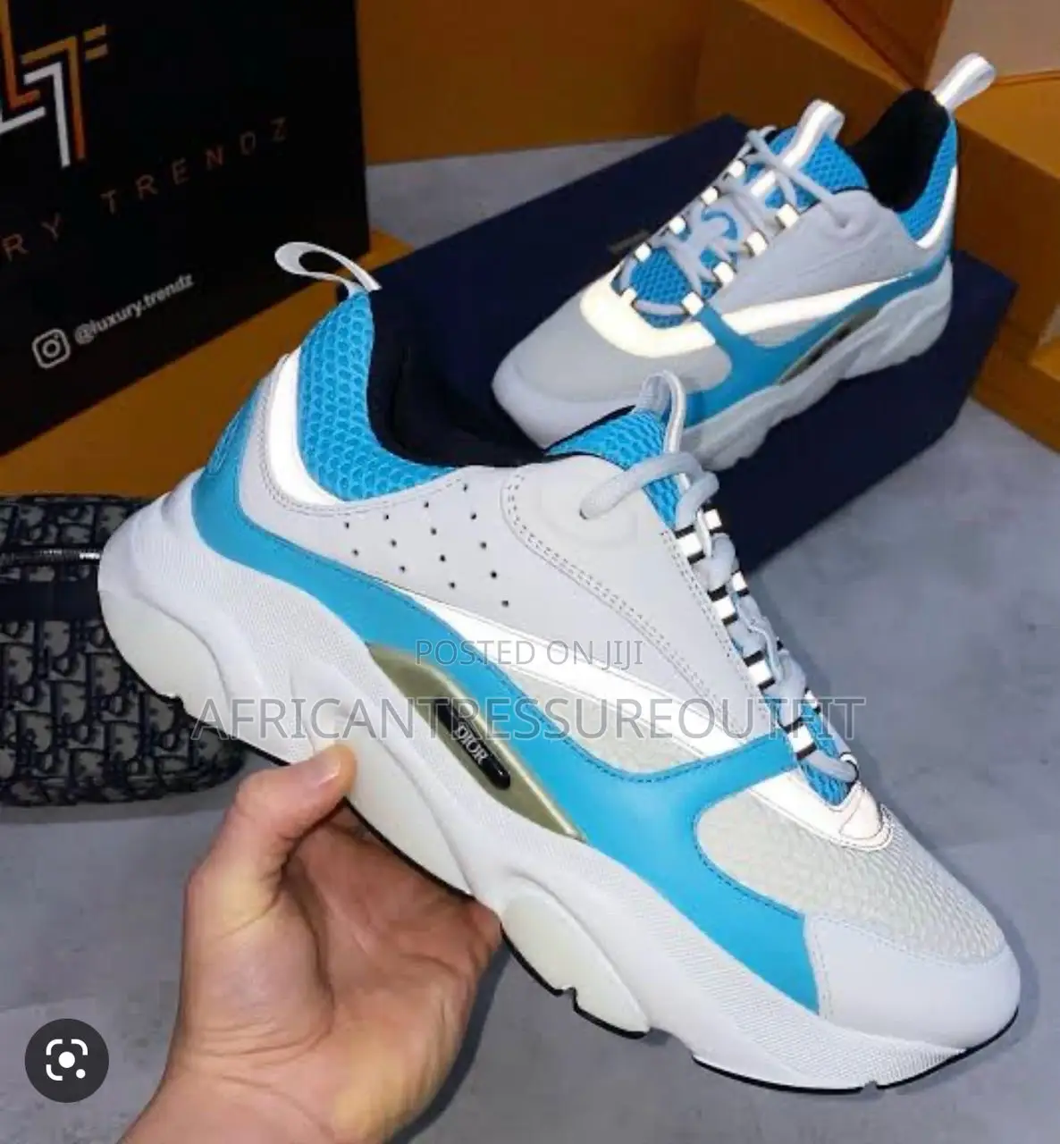 Dior B22 Calfskin Sneakers Collection Available