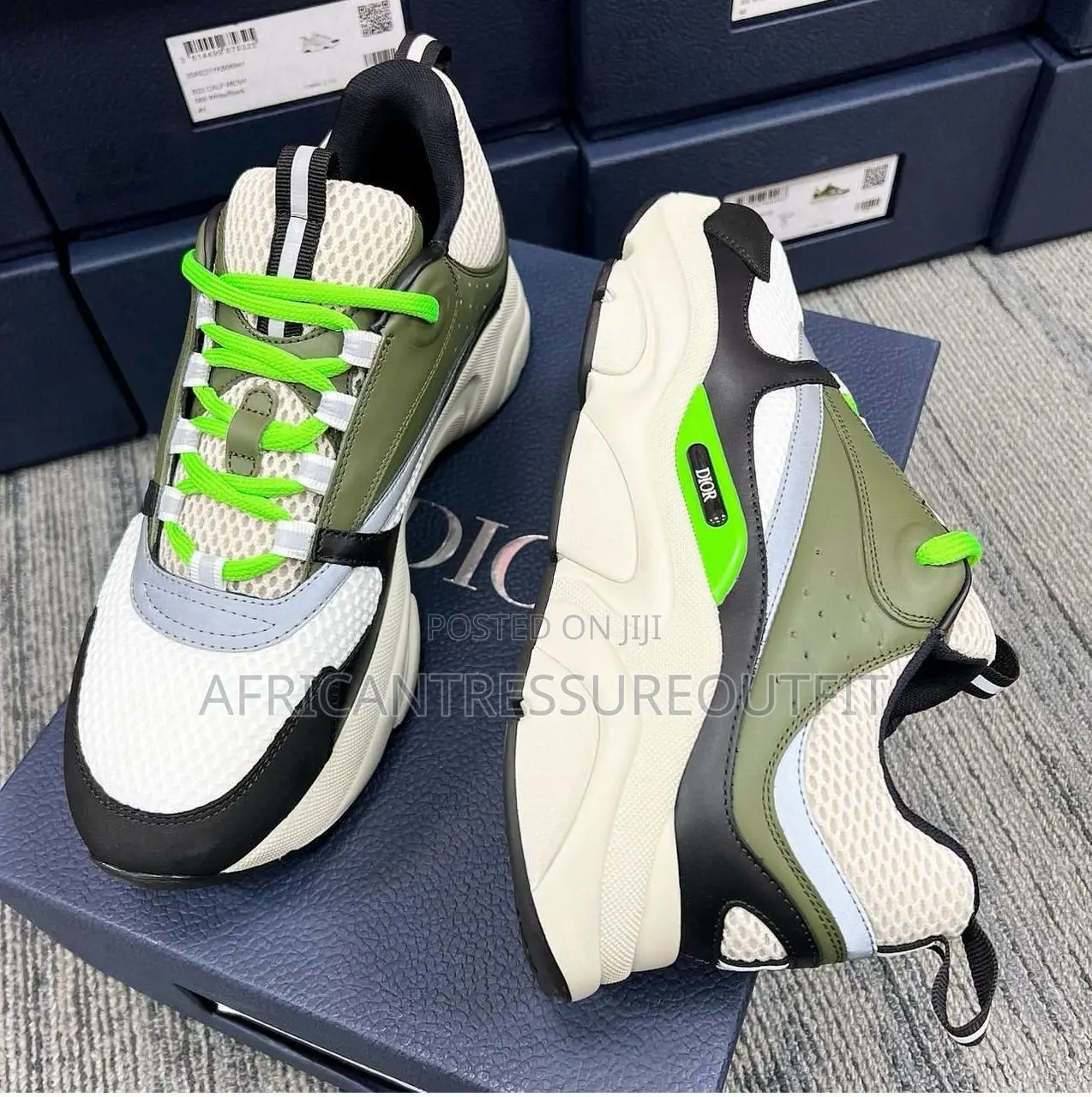 Dior B22 Calfskin Sneakers Collection Available