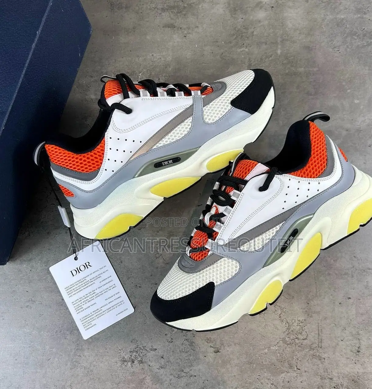 Dior B22 Calfskin Sneakers Collection Available