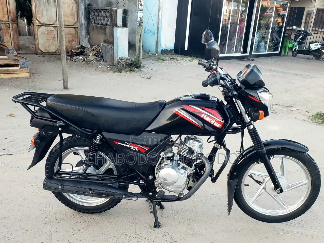 Haojue HJ125-8F 2025 Black