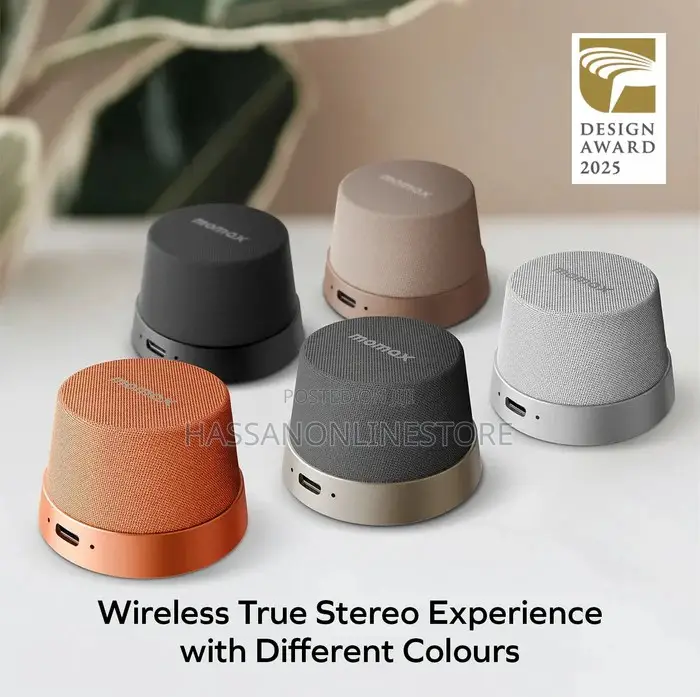 Momax 1-Vibe Go Magnetic Portable True Wireless Speaker